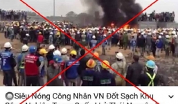 Thái Nguyên bác tin đồn “công nhân Việt Nam đốt khu công nghiệp Trung Quốc”
