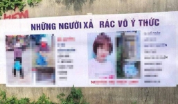 Người treo băng rôn bêu tên, hình người xả rác: Việc tôi làm được khu phố ủng hộ