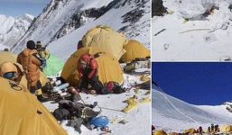 Những hình ảnh gây shock: Đỉnh Everest danh giá giờ đã trở thành bãi rác cao nhất thế giới