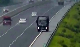 Tóm gọn xe tải đi ngược chiều 8 km trên cao tốc Hà Nội - Hải Phòng