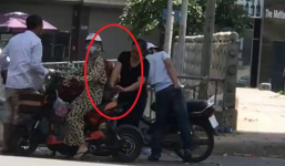 'Nữ quái áo đen' móc ví khách mua hoa quả ở Hà Nội đã được công an phường bàn giao cho Đội Cảnh sát hình sự