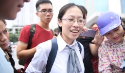 Thí sinh phấn khởi nói đề thi Ngữ văn THPT Quốc gia 2018 không quá khó