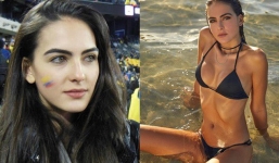 Cổ động viên đẹp nhất World Cup 2018 khiến dân mạng 'điên đảo': Ngoài đời vô cùng bốc lửa!