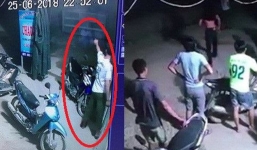 Xôn xao hình ảnh trưởng công xã rút súng bắn chỉ thiên tại quán bi - a