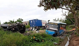 Xác định nguyên nhân vụ tai nạn liên hoàn khiến 2 người tử vong