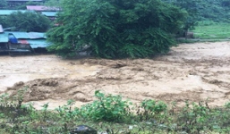 Thiếu úy công an bị lũ cuốn mất tích ở Quảng Ninh