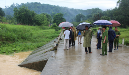 Thi thể thiếu úy công an bị lũ cuốn trôi được tìm thấy cách hiện trường 1km