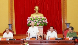 Tổng Bí thư chỉ đạo sắp xếp bộ máy, nhân sự công an