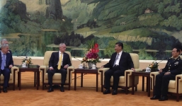 Ông Tập nói với Bộ trưởng QP Mỹ về vấn đề chủ quyền: 'Đất tổ tiên 1 tấc cũng không thể mất'