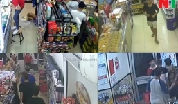 Clip: Nhóm đạo tặc toàn thanh niên trẻ táo tợn mang dao đi cướp nhiều cửa hàng tiện ích ở Sài Gòn