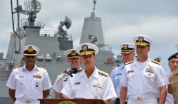 Đô đốc Mỹ: Hoạt động phi pháp của TQ ở Biển Đông trái ngược với mục đích tập trận RIMPAC