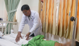 Giàn giáo tại nhà máy nhiệt điện bất ngờ sập, 1 người chết, 4 người bị thương