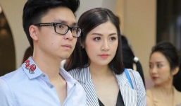 Tú Anh và ông xã tương lai lần đầu công khai xuất hiện tình tứ giữa sự kiện