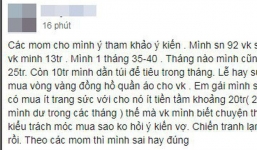 Dấm dúi 20 triệu và vàng cho em gái đi lấy chồng, anh chàng bị vợ giận nguyên tuần mà chẳng hiểu tại sao