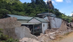 Sẽ san phẳng ngôi nhà của hai 'trùm ma túy' ở Lóng Luông