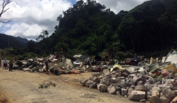 Sào huyệt của trùm ma túy ở Lóng Luông đã bị san phẳng