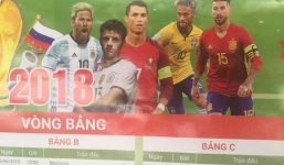 Hình ảnh hot nhất ngày: lịch thi đấu điềm báo về thất bại của các đội bóng lớn tại World Cup, tiếp theo sẽ là Brazil?