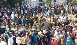 Bộ trưởng Tô Lâm: Bộ Công an đã giải quyết ổn định vụ việc biểu tình trái pháp luật