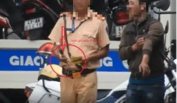 Công an tỉnh Đắk Lắk nói gì trước clip tố CSGT có 'hành vi lạ'