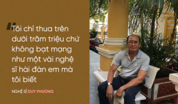 Nghệ sĩ Duy Phương nói gì về thông tin 'tán gia bại sản' vì cá độ bóng đá?