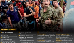 Những người hùng trong 'cuộc chiến giải cứu' đội bóng mắc kẹt ở hang động Thái Lan