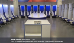 Rời World Cup 2018, ĐT Nhật Bản để lại sau lưng phòng thay đồ khiến thế giới thêm nể phục