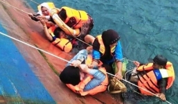Vụ lật phà mới nhất tại Indonesia: Ít nhất 12 nạn nhân tử vong, hơn 100 hành khách nguy kịch