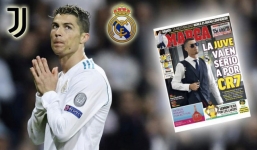 Báo thân Real tràn ngập thông tin Ronaldo trên đường rời Bernabeu