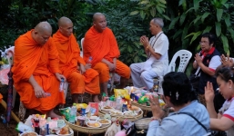 Các hình ảnh cho thấy quy mô và độ phức tạp của nỗ lực giải cứu các cậu bé Thái Lan bị mắc kẹt