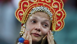 Khán giả Nga trải qua mọi cung bậc cảm xúc để rồi đau khổ nhìn đội nhà bị loại