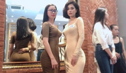 Nhan sắc gợi cảm của em ruột người mẫu ném danh hiệu vào thùng rác