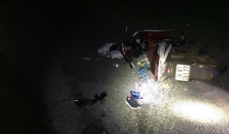 Thượng úy công an tử vong sau khi va chạm với xe tải ở Đắk Lắk