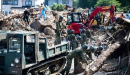 141 người chết trong mưa lũ lịch sử tại Nhật