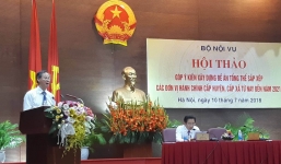 Bộ Nội vụ: 259 huyện, 6.191 xã  trong cả nước có thể sáp nhập