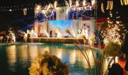 Lễ báo hỉ hoành tráng mời 1.000 khách, nguyên dàn motor đưa dâu, riêng trang trí đã hết 200 triệu ở Buôn Mê Thuột