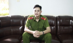 Chân dung trung sĩ công an đạt điểm tuyệt đối môn Lịch sử