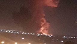 Nổ lớn kho nhiên liệu gần sân bay quốc tế Ai Cập, 12 người bị thương