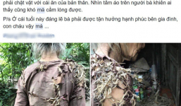 Sự thật câu chuyện 'bà cụ sống trong vườn nhà hàng xóm, quần áo rách phải vá bằng rơm rạ' đang lan truyền dữ dội trên MXH