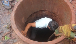 Ba người đàn ông đều bị ngất rồi lịm đi sau khi xuống giếng ở Bắc Giang