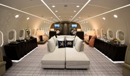 Bên trong tòa 'lâu đài bay' dành cho VIP có giá 1,6 tỷ đồng cho mỗi giờ bay