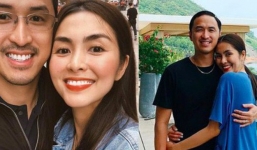 Ngỡ ngàng với nhan sắc của Hà Tăng khi xuất hiện cùng ông xã