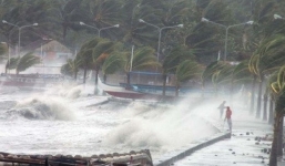 Tâm bão số 3 giật cấp 11 đang cách đất liền Thanh Hoá - Quảng Bình 170 km