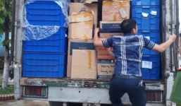 Hà Nội: Bắt giữ xe chở hơn 5.000 bao thuốc lá lậu sa lưới