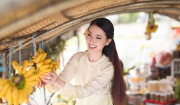 Phan Thị Mơ khoe vẻ đẹp vạn người mê trước khi lên đường dự thi Hoa hậu đại sứ du lịch thế giới 2018