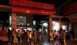 Cảnh sát bảo vệ nhiều tầng lớp trong đêm thứ 2 kiểm tra điểm thi bất thường ở Sơn La