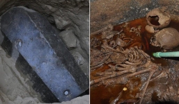 Hơn 3.400 người đòi uống chất lỏng màu đỏ trong quan tài toàn hài cốt: Hiểm họa khôn lường