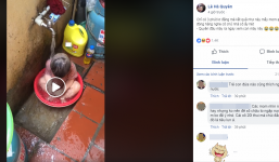 Chỉ 1 phút lơ đãng bận việc, bà mẹ trẻ hốt hoảng khi hàng xóm gọi ầm lên: 'ra mà xem con đây này!'