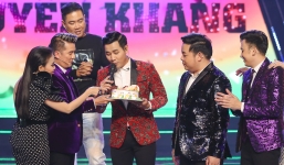 Đàm Vĩnh Hưng, Minh Tuyết mừng sinh nhật Nguyên Khang ngay tại trường quay