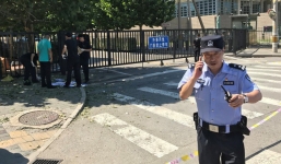 NÓNG: Nổ lớn bên ngoài đại sứ quán Mỹ tại Bắc Kinh