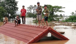 Vỡ đập thuỷ điện tại Lào: Việt Nam hỗ trợ 200.000 USD khắc phục sự cố